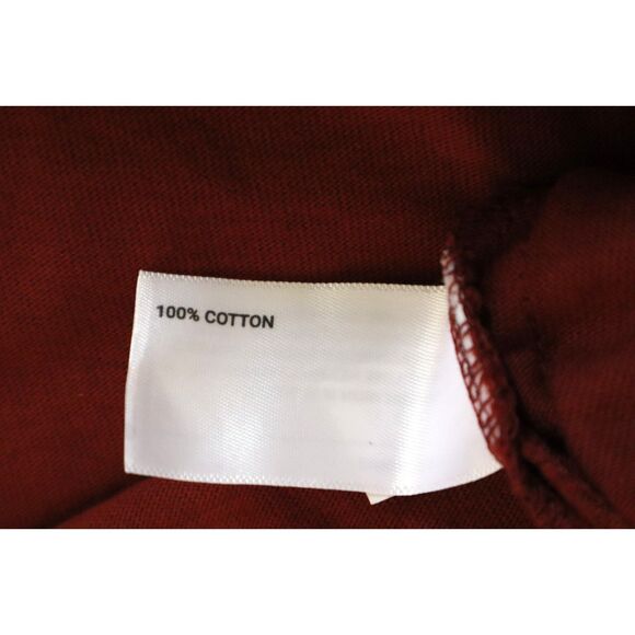 Duluth Men's Sz XL Burgundy Relaxed Fit Longtail L/S Crew Neck T-Shirt w/Pocket - Picture 10 of 10